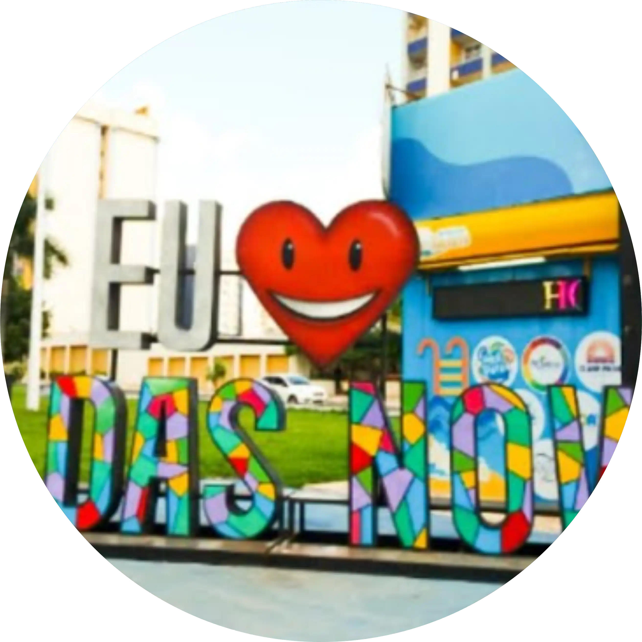 Praça da Liberdade, ponto turístico próximo ao Everest Flat Service em Caldas Novas